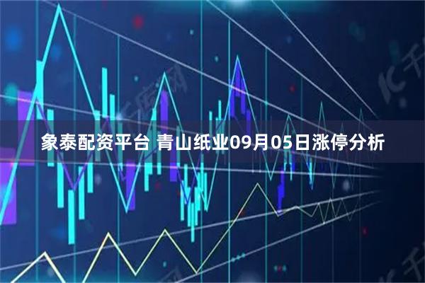 象泰配资平台 青山纸业09月05日涨停分析